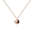 Solid 925 Sterling Silver Initial Alphabet Personalised Disc Necklace